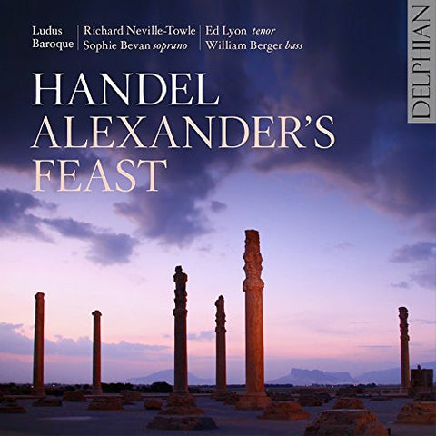 Sophie Bevan / Ed Lyon / Willi - Handel Alexanders Feast [CD]