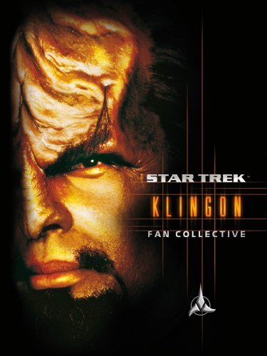 "Star Trek: Klingon Fan Collective DVD cover featuring a close-up of a Klingon man's face."