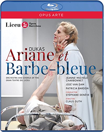 Blue-ray case cover featuring a woman standing over a man in a hospital bed.