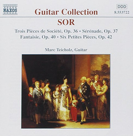 Teicholz - SOR: 3 Pieces de Societe, Op. 36 / 6 Petites Pieces, Op. 42 [CD]