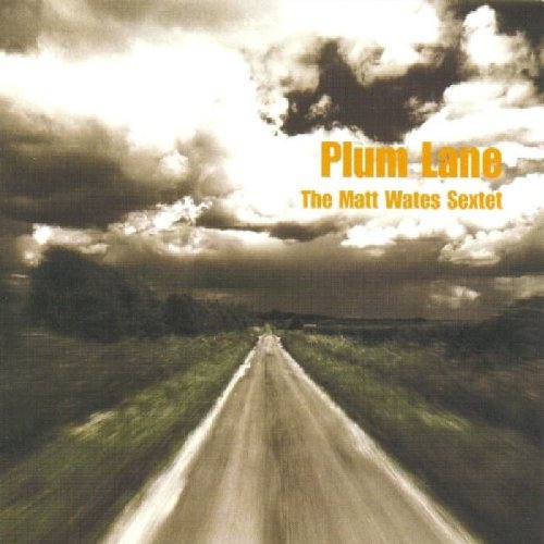 Album cover with a road under a cloudy sky, titled "Plum Lane".