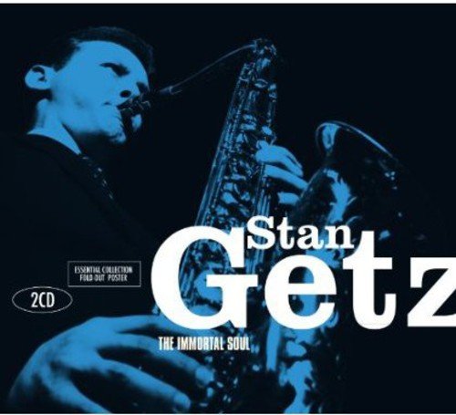 "CD cover featuring Stan Getz playing saxophone, with artist name and album title."