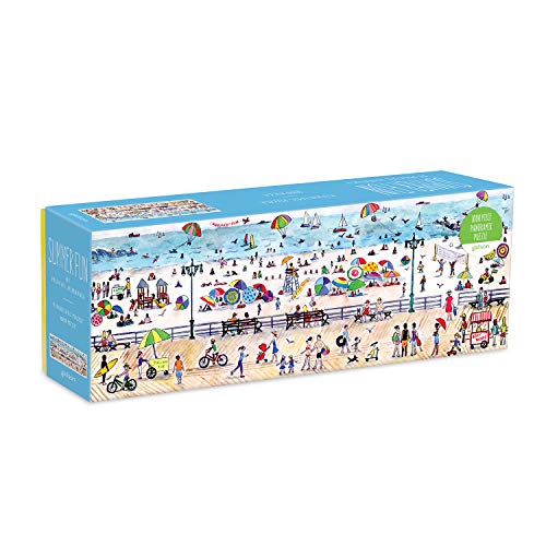 Michael Storrings Summer Fun Panoramic Puzzle: 1000 Piece