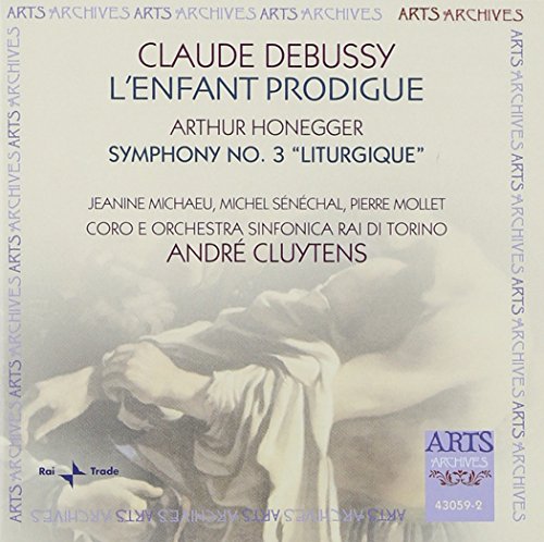 Cluyten Andre - Claude Debussy: L'Enfant Prodigue; Arthur Honegger: Symphony No. 3 "Liturgique" [CD]