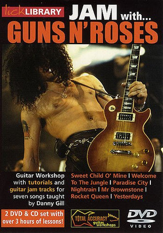 Lick Library: Jam With...Guns N Roses [DVD]