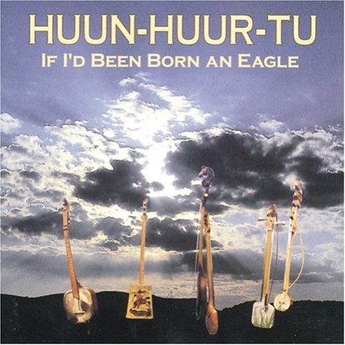 Album cover with five stringed instruments against a cloudy sky, titled "If I'd Been Born an Eagle".