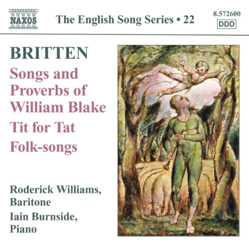 Roderick Williamsburnside - Brittensongs Proverbs Of W Blake [CD]