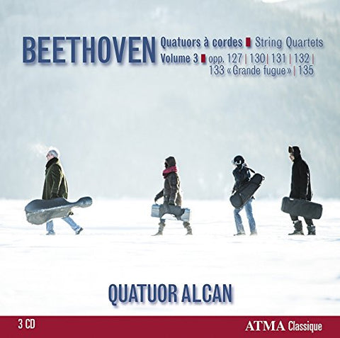 Quatuor Alcan - Beethoven: String Quartets, Vol. 3. Op. 127, 131, 130, 133 G [CD]