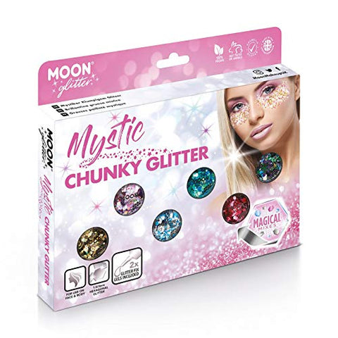 Moon Glitter Mystic Chunky Glitter Assorted - Adult Unisex