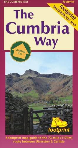 The Cumbria Way: A Footprint Map-Guide to the 73-Mile Route Between Ulverston & Carlisle (Footprint Maps)