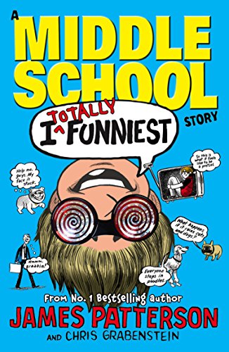 "Book cover featuring a cartoon man with beard, glasses, and thought bubbles on blue background."