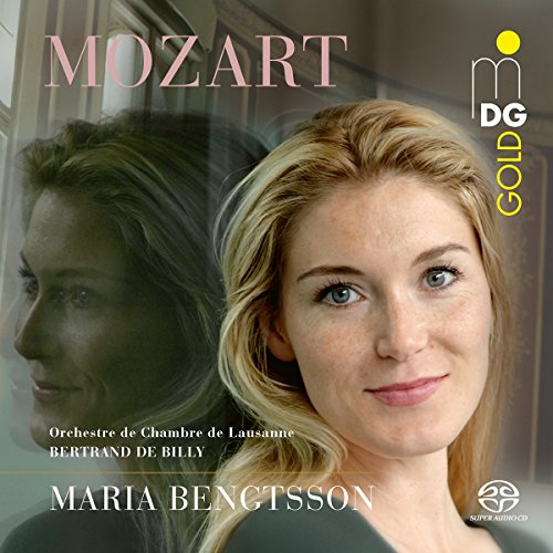 Alt text: CD cover featuring a blonde woman's portrait with "Mozart" written in pink.