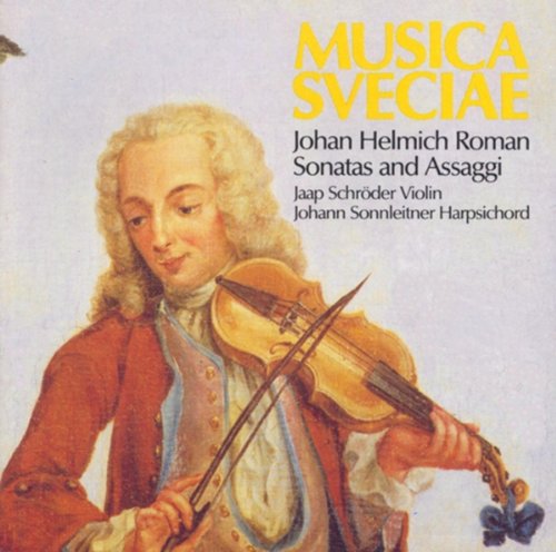 "CD cover featuring a man with curly hair holding a violin."