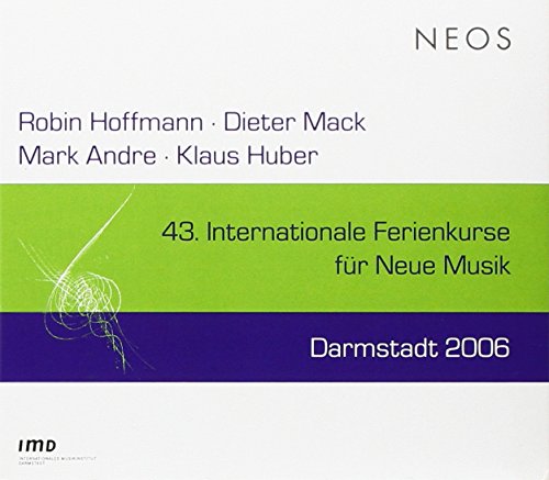A CD cover with white, green, and blue sections and text.