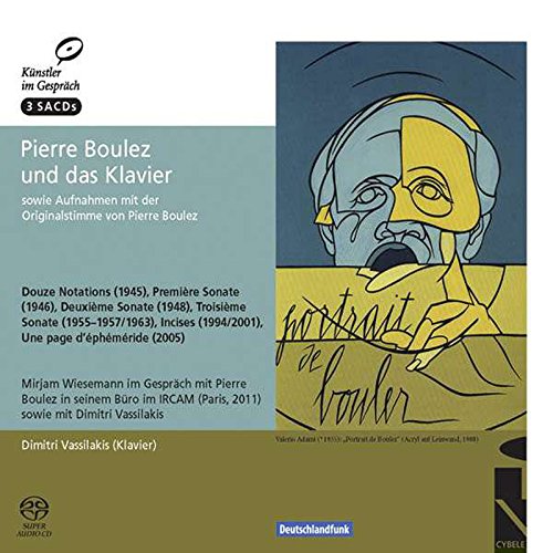 CD cover featuring abstract illustration of a man, with text in German.