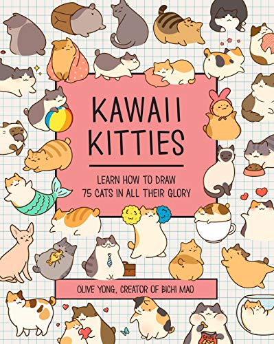 Kawaii Kitties: Learn How to Draw 75 Cats in All Their Glory (6) (Kawaii Doodle)