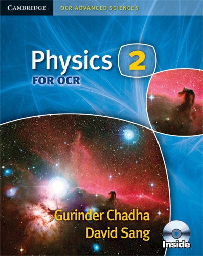 A textbook cover with a blue background, stars, and a CD icon.