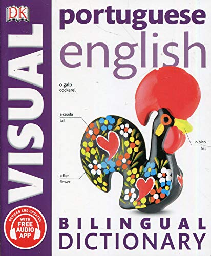 "Cover of a visual dictionary featuring a colorful ceramic rooster on a white background."