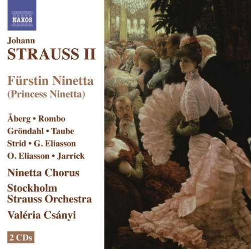 CD cover: white background, brown text, and a 19th-century ballroom dance scene.