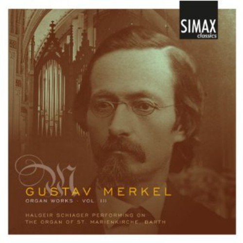 CD cover with sepia-toned image of a man's portrait and church organ pipes.