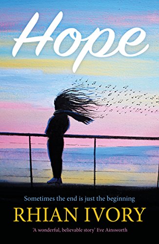 Book cover with a silhouette of a person with flowing hair at a railing.