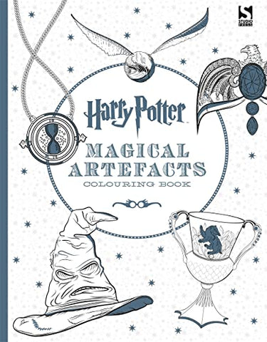 Harry Potter Magical Artefacts Colouring Book 4.