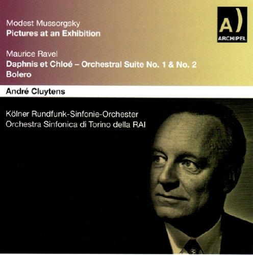 CD cover with conductor André Cluytens' portrait and classical music composition details.
