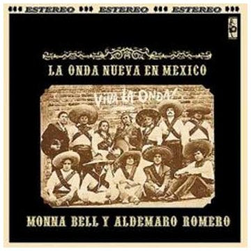 "CD cover with sepia-toned photo of men in traditional Mexican attire against a brick wall."