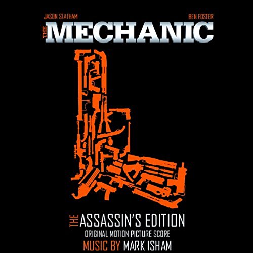"Black album cover with orange gun graphic and white and orange text."
