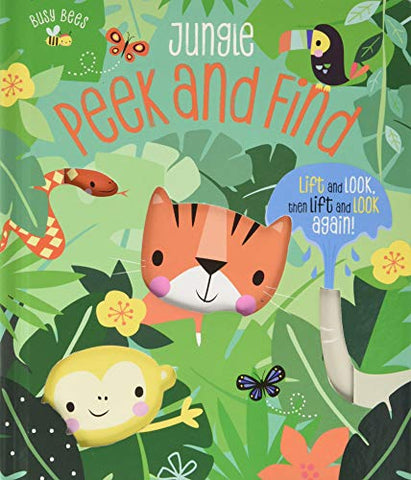 Busy Bees Jungle Peek and find Boad Book