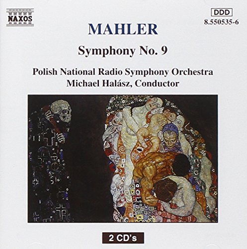 CD cover featuring Gustav Klimt's artwork, titled "Mahler: Symphony No. 9".