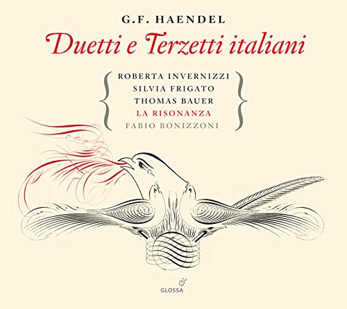 Cream-colored album cover with black and red text and a bird illustration.