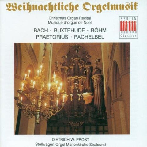 Johann Sebastian Bach - Christmas Organ Recital (Buxtehude) Audio CD