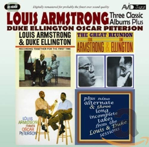 Oscar Peterson - Three Classic Albums Plus (Recording Together For The First Time / The Great Reunion / Louis Armstrong Meets Oscar Peterson) [CD]