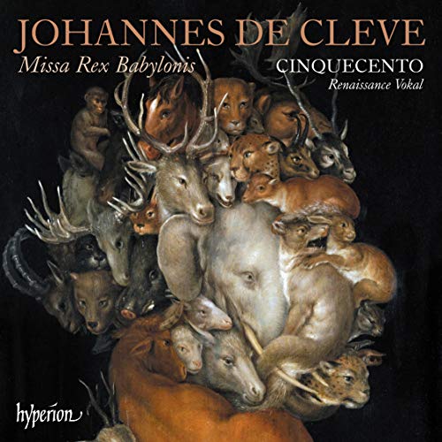 "CD cover art featuring a pile of various animals on a black background."