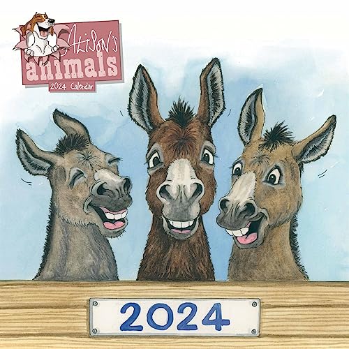 Alison's Animals Wall Calendar 2024