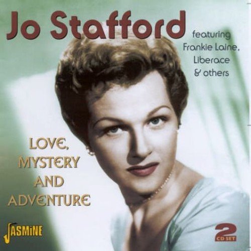 "CD cover featuring a vintage portrait of Jo Stafford."
