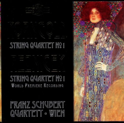 CD cover with painting of a woman in ornate dress, divided with black text panel.