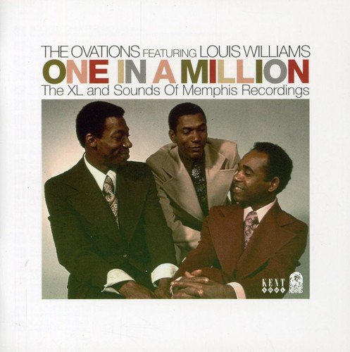 "CD cover featuring three men in suits, titled 'One in a Million'."