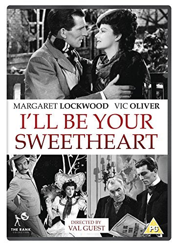 DVD cover for "I'll Be Your Sweetheart" featuring black and white film scenes.