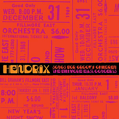 Jimi Hendrix - Songs For Groovy Children: The Fillmore East Concerts [CD]
