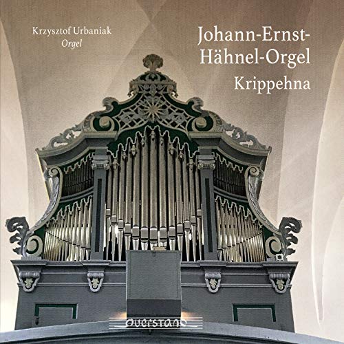 "CD cover featuring a large, ornate gray organ with silver pipes and decorative details."