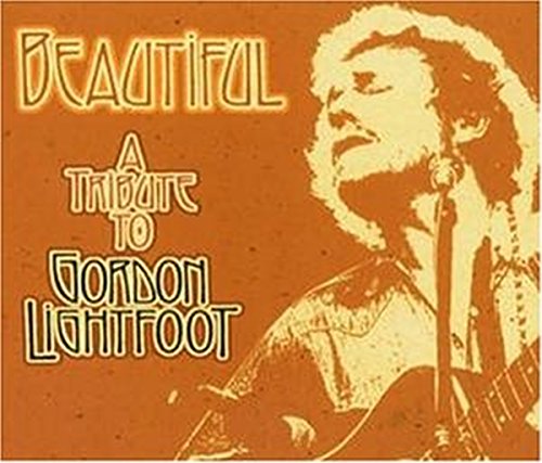 "CD cover with orange background, yellow text, and a man playing guitar."