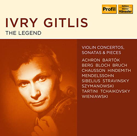 Ivry Gitlis - Ivry Gitlis: The Legend [CD]