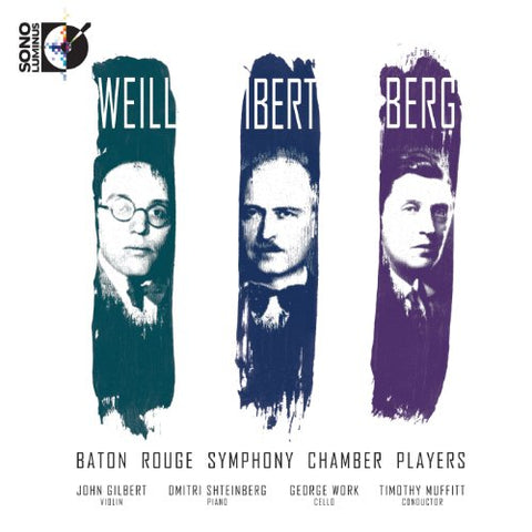 Baton Rouge Chamber Players - Weill/ Ibert/ Berg: Concertos [CD]