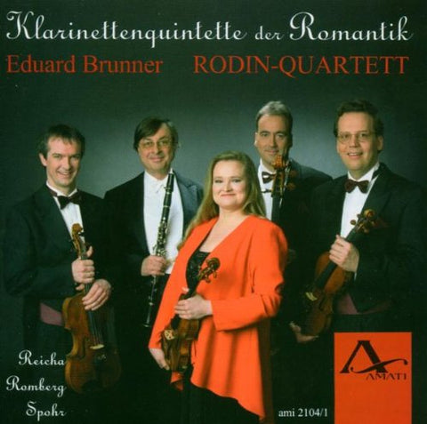 Brunner/rodin Quartett - Romantic Clarinet Quintets [CD]