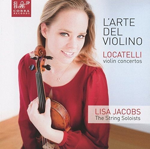 CD cover featuring a woman holding a violin, wearing a red blouse.