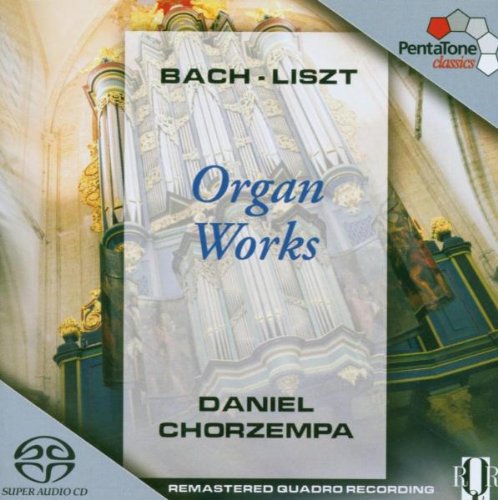 CD cover featuring an ornate pipe organ with text overlay and logos.