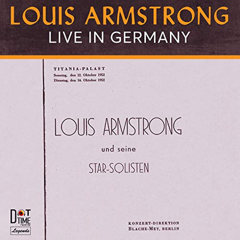 Louis Armstrong - Live In Germany 1952 [VINYL]