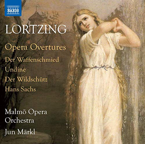 "CD cover featuring a painting of a woman in a white dress."